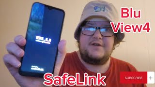 Blu View4  Unboxing Free Smartphone Safelink
