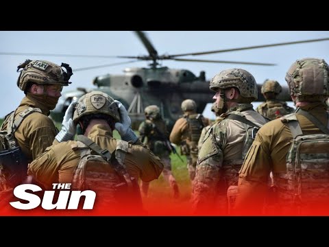 LIVE: NATO and Latvian troops perform military drills at Adazi military base