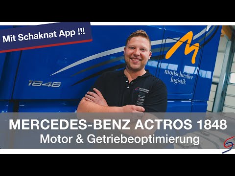 Mercedes Actros 1848 - Engine & Transmission Optimization