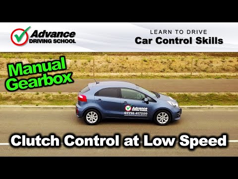 Clutch Control At Low Speed In A Manual Car  |  Car Control Skills