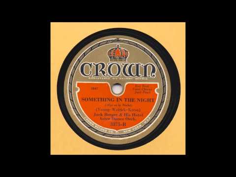 Jack Berger & His Hotel Astor Orchestra - Something In The Night, with Jan Peerce - Crown 3375