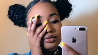 Two Buns & Baby Hair Tutorial|Karin Jinsui