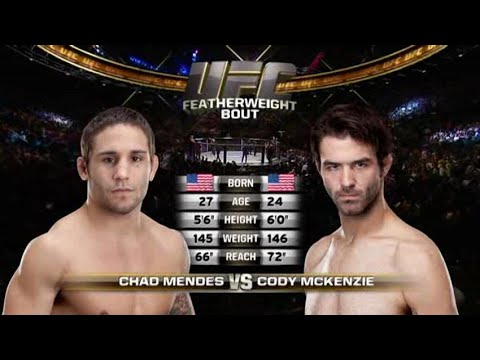 Chad Mendes vs Cody McKenzie full fight