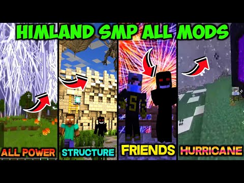 Himland smp all mods for Minecraft pocket edition & bedrock edition||himland mods
