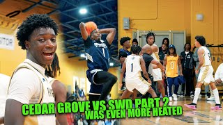 Cedar Grove vs Southwest Dekalb Pt 2 Got DUMB HEATED AGAIN! Tennessee Commit Manny Green DROPS 27
