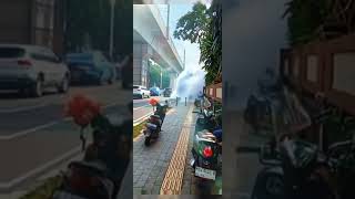 Download lagu “Jakarta Collapse: Seawater Tsunami Breaks Through the Dam!”#aishorts mp3