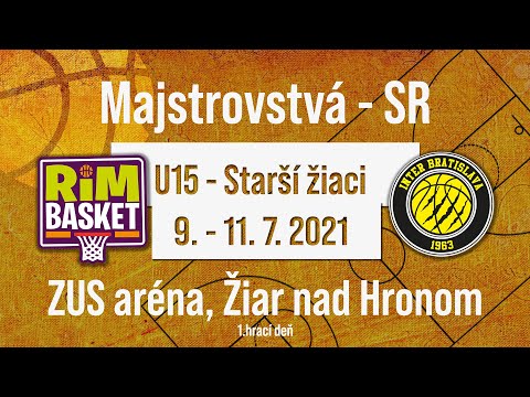 MSR - U15 | RIM Basket Košice - Inter Bratislava | @basketziar