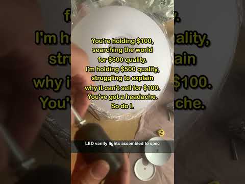 Custom Lighting Factory: High-Volume LED Mirror & Vanity Lights