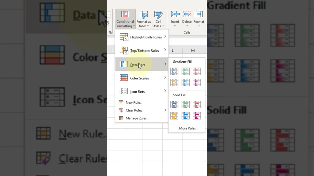Conditional Formatting in Excel