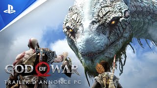 God of War - Trailer d'annonce de la version PC - VF - 4K