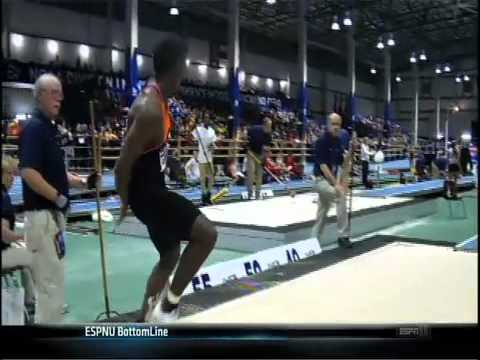 Omar Craddock 2012 Indoor Triple Jump Champion