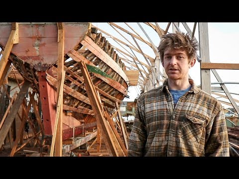 Bolting the Stern Timbers - Wood Boat Rebuild (TALLY HO EP45)