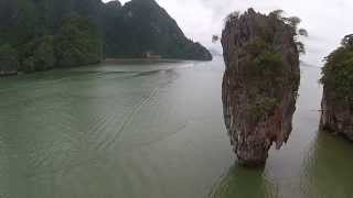 preview picture of video 'Phang Nga & James Bond Island - Phantom 2 Vision Plus (Thailand)'