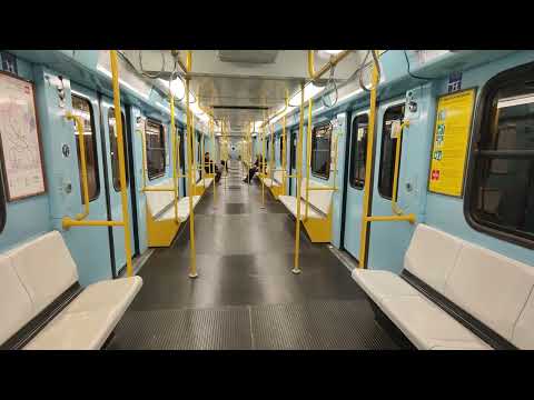 Metro Milano M3 cabina capolinea san donato a Rogoredo 8100-9100 (3 parte)