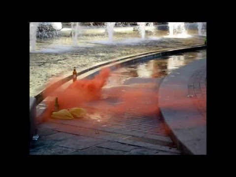 Ultras Serbia in Genova, 12.10.2010. Italy