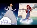 The BEST Princess Outfits And Transformations Ariel Belle Cinderella More Disney Princess