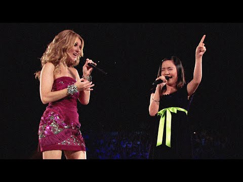 Céline Dion Performs Duet With Charice (Now Known As Jake Zyrus) During New York City Concert (2008)