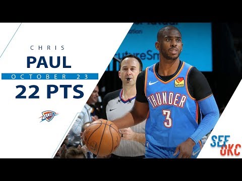 Chris Paul's Full Debut Highlights: 22 PTS vs Jazz | 2019-20 NBA Season - 10.23.19