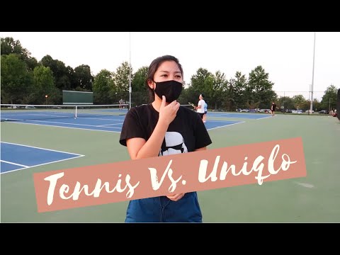 Testing out the Uniqlo Airism mask with tennis | Thai’d Up with Gabby Ep. 10