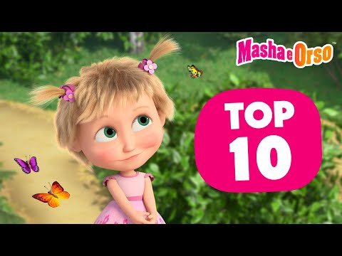 💥 Masha e Orso 🌿 Top-10 🌸 I migliori 10 episodi primaverili 🕊️🐰 Cartoni animati per bambini 🐻