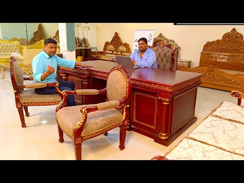 YT839 Best Boss Table Design | Office Table Design Ideas | Office Furniture | Designer Furniture Video