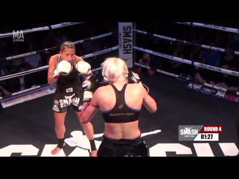 SMASH Muaythai 9 - The Becky Hodge vs Lubena Jane Iske WBC National Title Fight