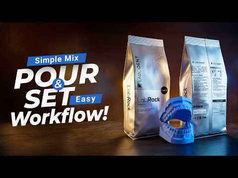 Labodent LabRock Dental Stone Type 3 (1.5kg) | Step-by-Step Mixing & Pouring Technique | Dentalkart