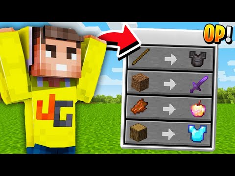 Minecraft, But YouTubers Trade OP Items