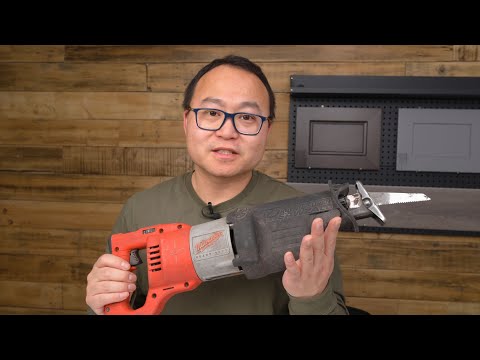 Review: Milwaukee Reciprocating Sawzall, I can cut big trees with it
