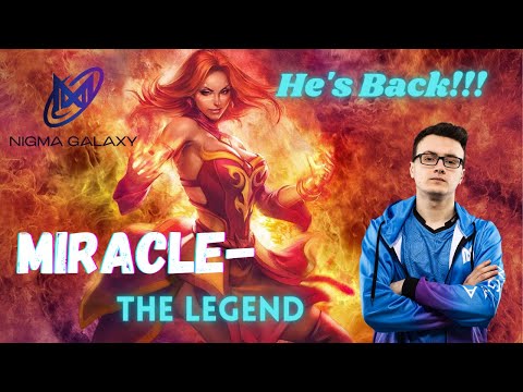 Nigma. Miracle- [ Lina ]  Legend is Back!  Pro Gameplay