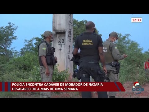 Polícia encontra cadáver de morador de Nazária desaparecido há mais de uma semana 07 12 2020