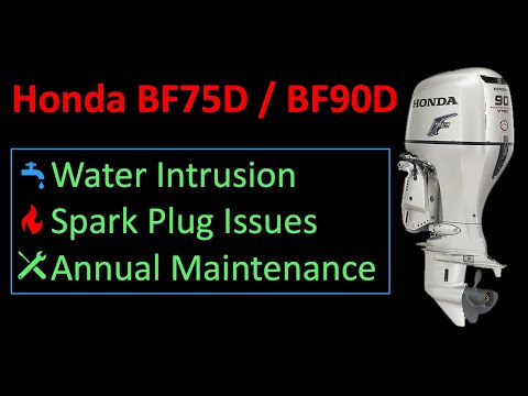 Honda BF75D/BF90D Annual Maintenance