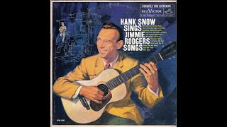 &quot;Hank Snow Sings Jimmie Rodgers Songs&quot; complete mono vinyl Lp