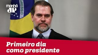 Toffoli tem primeiro dia como presidente da República