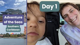 Adventure of the Seas - Day 1 - Embarkation Day in Port Canaveral - Southern Caribbean Cruise