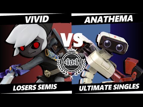 4o4 Smash Night 73 - YMHB| Vivid (Toon Link) vs CM| Anathema (R.O.B.) - Losers Semi-Final