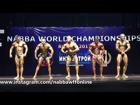 1st Callout - Men Junior - Prejudging - NABBA World Championship 2017