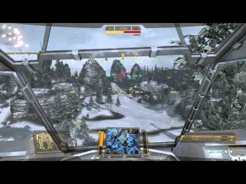 Lord Azurescens Twin AC/20 Catapult-K2 - Mechwarrior Online Forest Colony(snow)