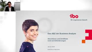Business Analyst Abschlüsse und Zertifikate - Das ABZ der Business-Analyse (Webinar)