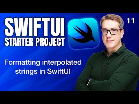 Formatting number strings in SwiftUI - SwiftUI Starter Project 11/14 thumbnail