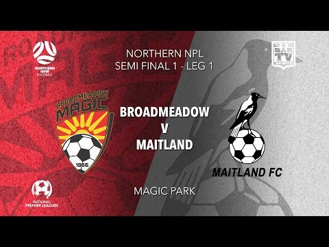 2019 NPL Northern NSW 1st Grade - Semi Final - Broadmeadow Magic v Maitland FC