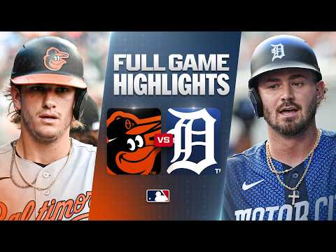 디트로이트 VS 볼티모어 5:8 MLB 하이라이트