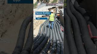Uponor Ecoflex: transport sigur si eficient al agentului termic intre sursa si consumator
