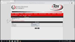 How To File Nil Returns on KRA ITAX Portal