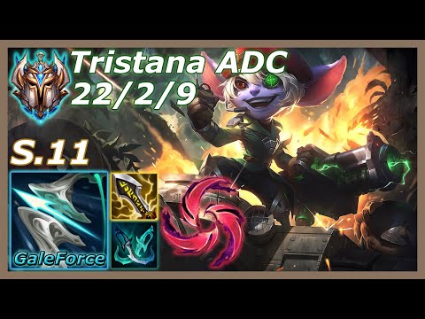 Challenger Tristana S11 - Tristana patch 11.8 - Tristana 11.8 - 트리스타나 11.8 - トリスターナ 11.8 - Тристана