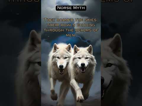NORSE Myth Odin's Wolves