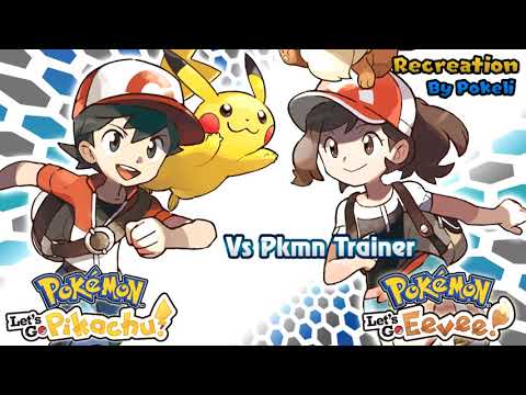 10 Hours Trainer Battle Theme (by Pokeli) - Pokemon Let's Go Pikachu & Eevee Music Extended