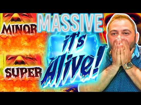 🧟‍♂️💰 OMG! FRANKENSTEIN PAID A SUPER CRAZY MONSTER JACKPOT in VEGAS! 🎰🔥