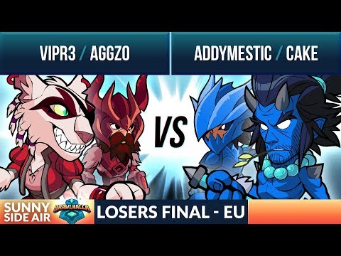 Cake & Addymestic vs Aggz0 & VipR3 - Losers Final - Sunny Side Air EU 2v2
