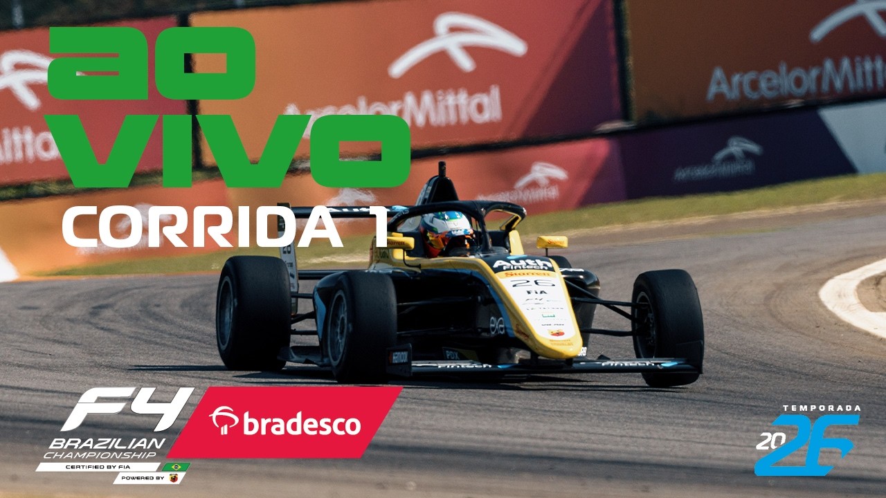 FORMULA 4 BRASIL BRADESCO 2026 | 2ª ETAPA - VELOCITTA - CORRIDA 1
